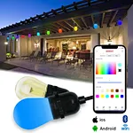 light bulb string lights
